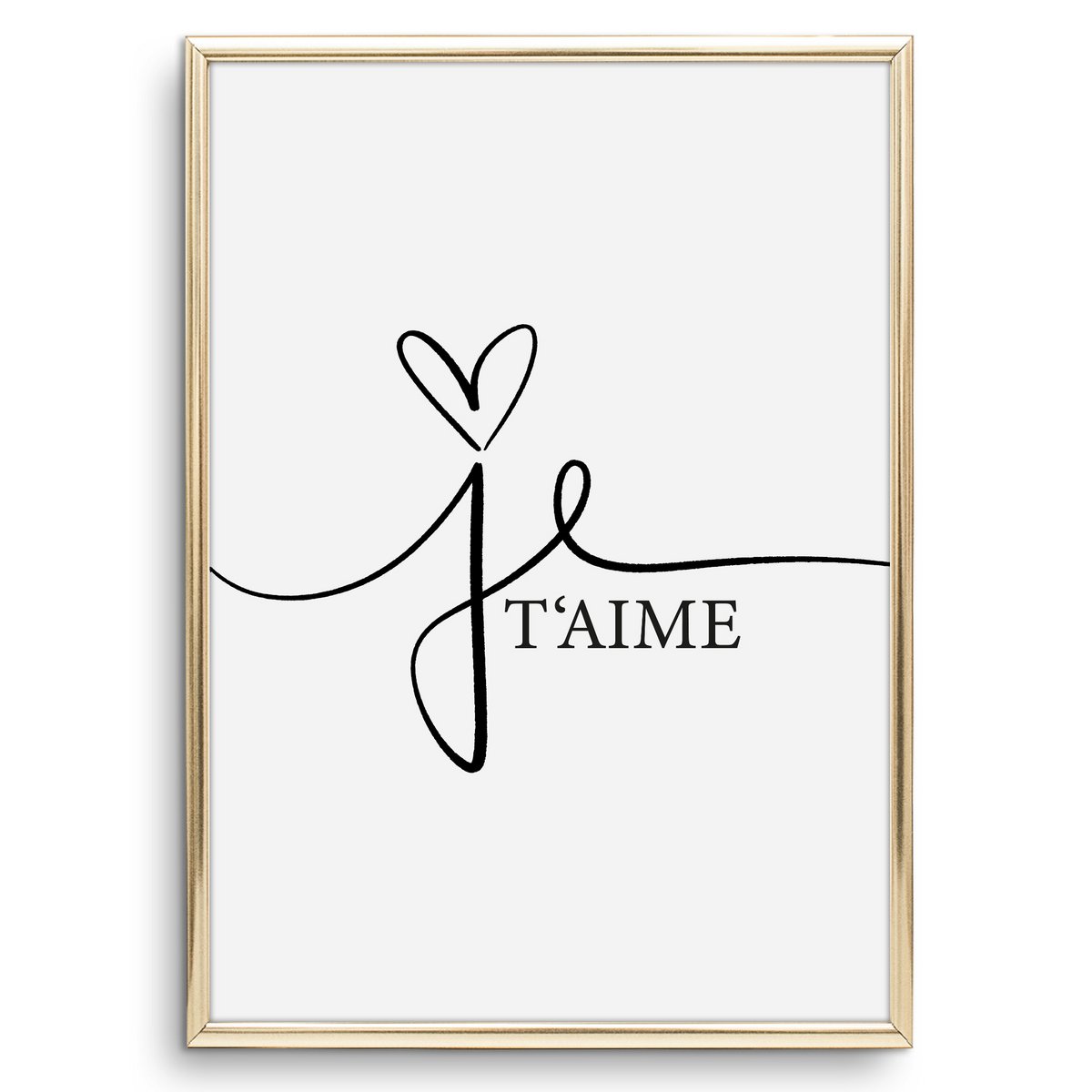 Poster: Je t'aime