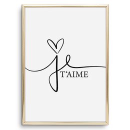 Poster: Je t'aime
