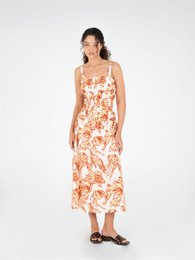Wilde Ocean-Inspired Print Dress