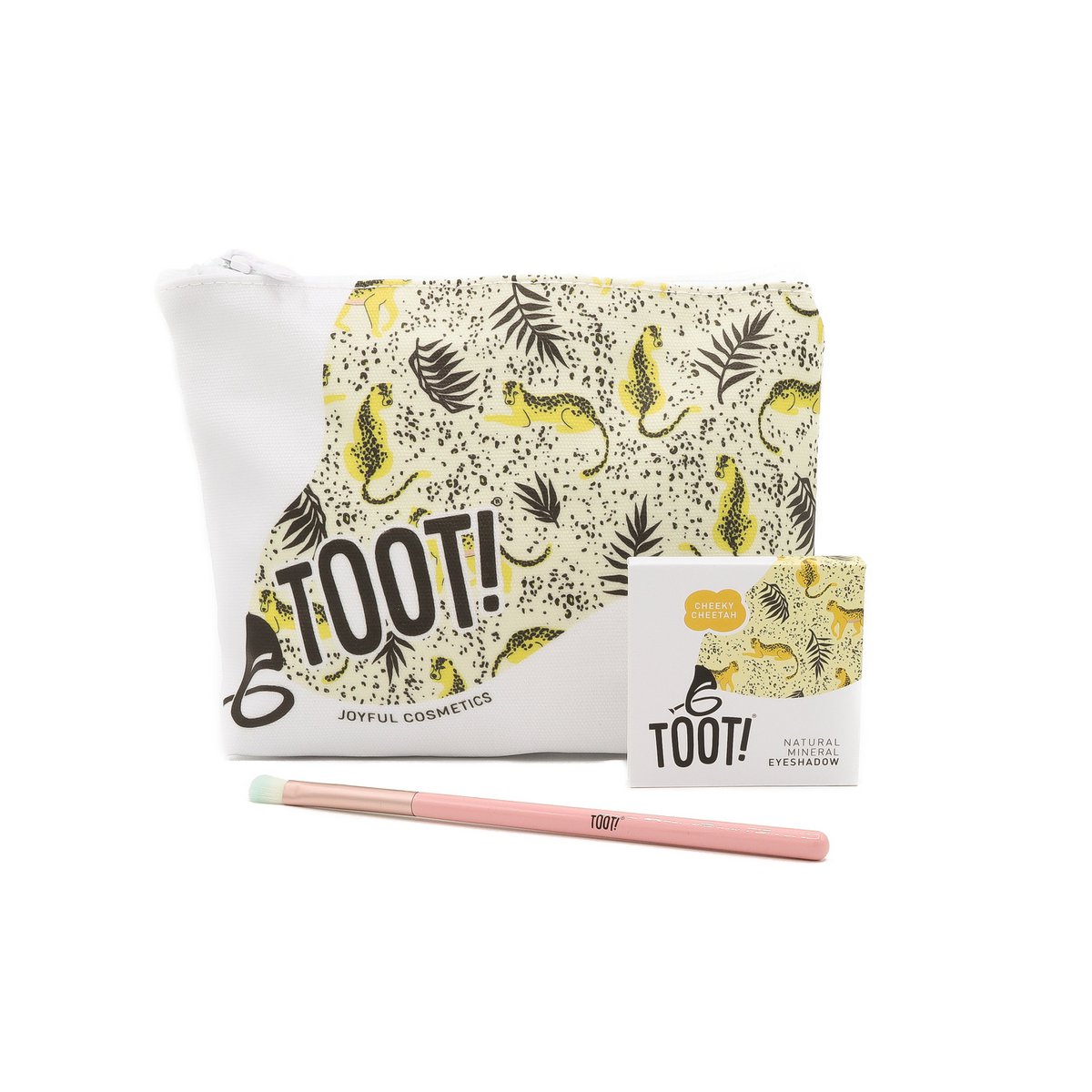 Cheeky Cheetah Eyeshadow Bag Set