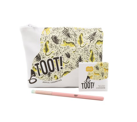 Cheeky Cheetah Eyeshadow Bag Set