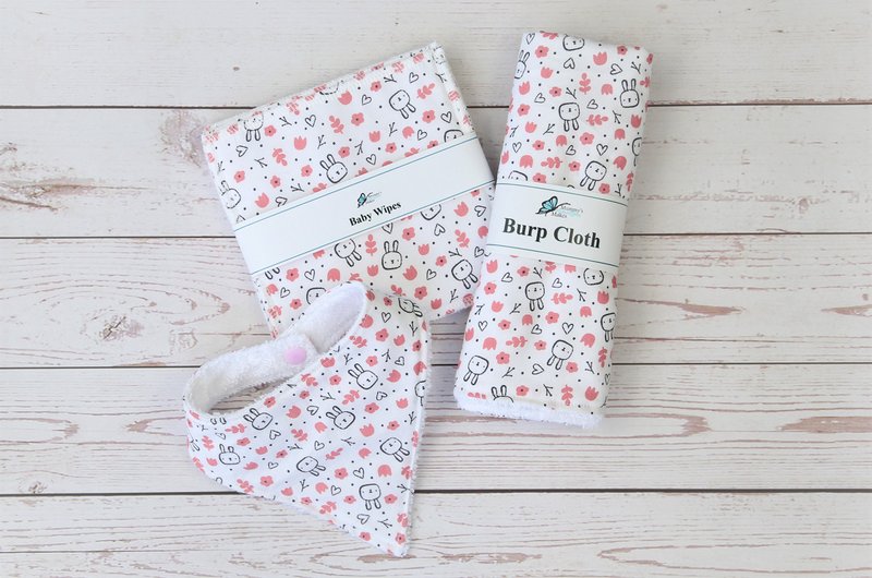 Nouveau coffret cadeau bébé, coffret cadeau Eco, bavoir bébé, lingettes bébé réutilisables, chiffon rot, cadeau nouvelle maman, bavoir dribble