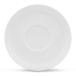 Platillo café con leche 18cm Classic White