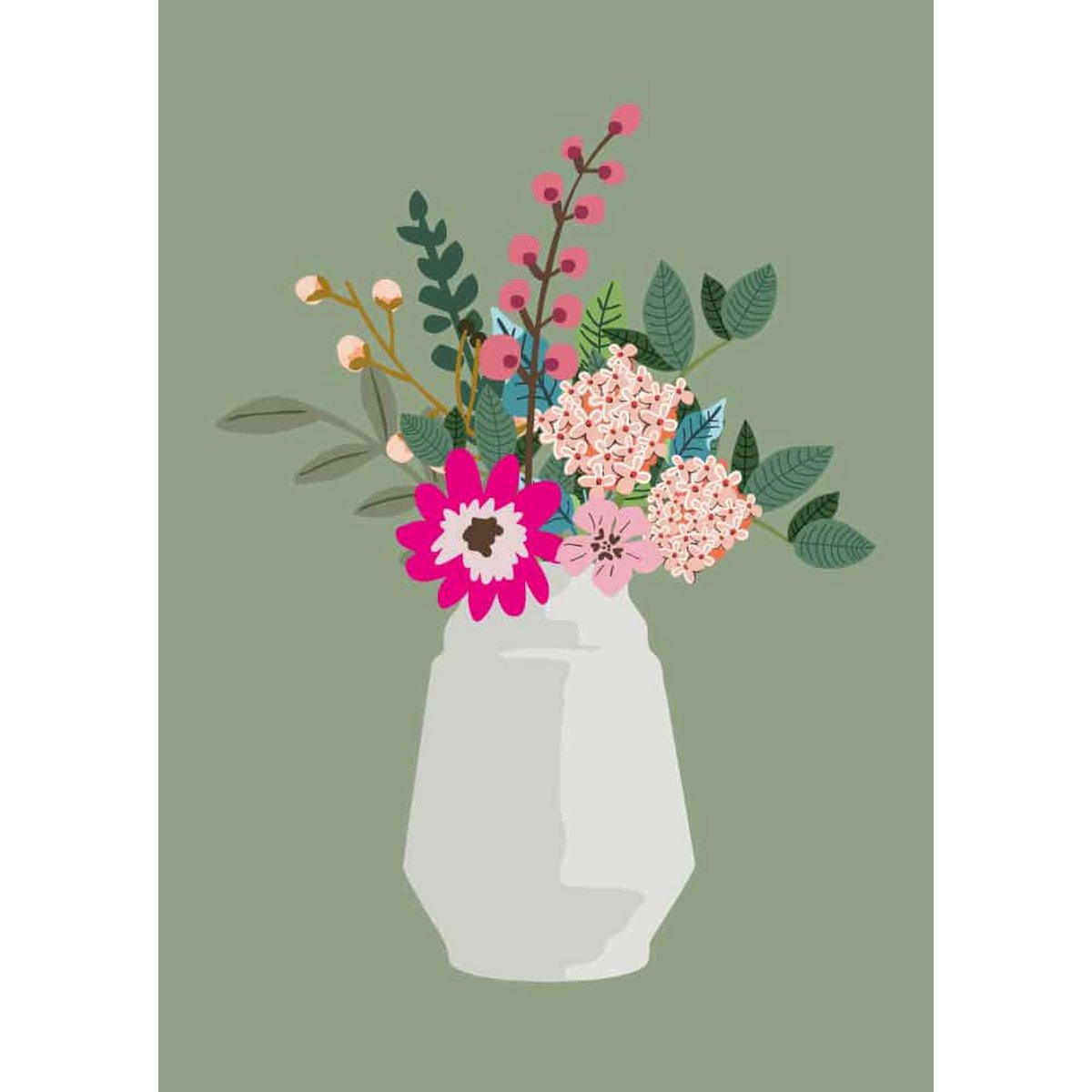 Vase mit Blumen Joyce