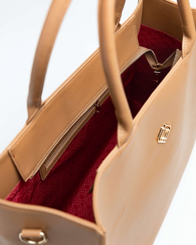 Shopper Urban Apple Leather Camel