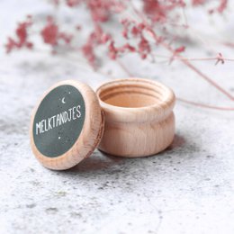 Storage box milk teeth | dark green