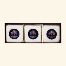 ENGLISH SOAP C° 3X100g zeep - Christmas Wreath