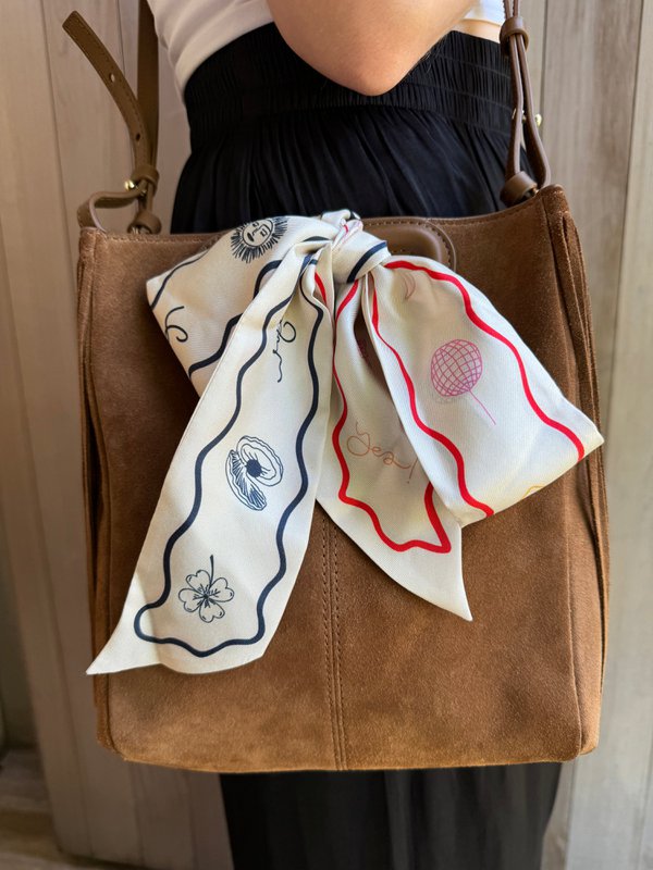 The Life Barn Abundance silk scarf