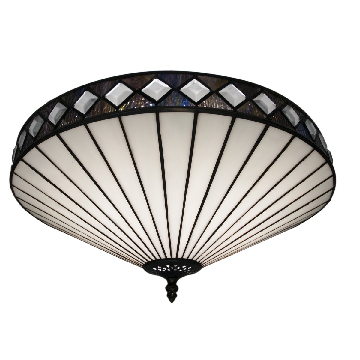 Deckenleuchte mit größerem Durchmesser 45 cm, Tiffany Ilumina-Serie LG290200
