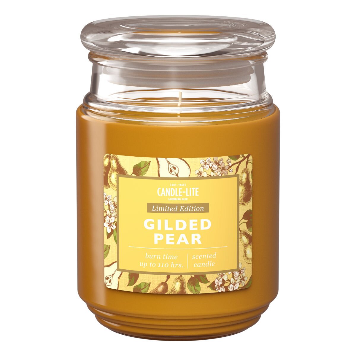 Geurkaars Vergulde Peer - 510g