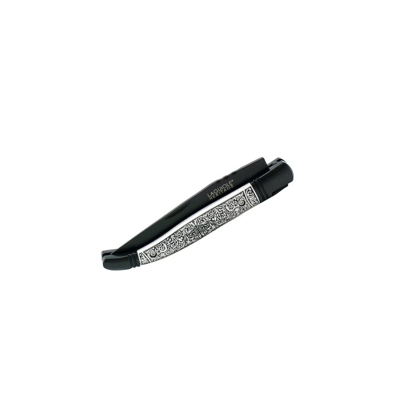 Cuchillo plegable Laguiole Heritage - Hoja veneciana negra
