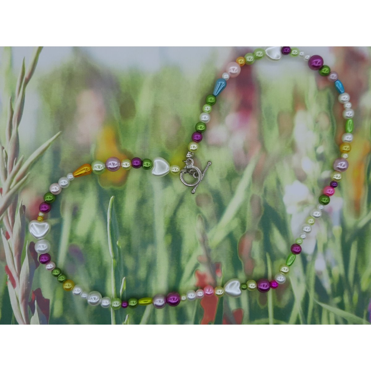%2316 Collar de perlas al azar