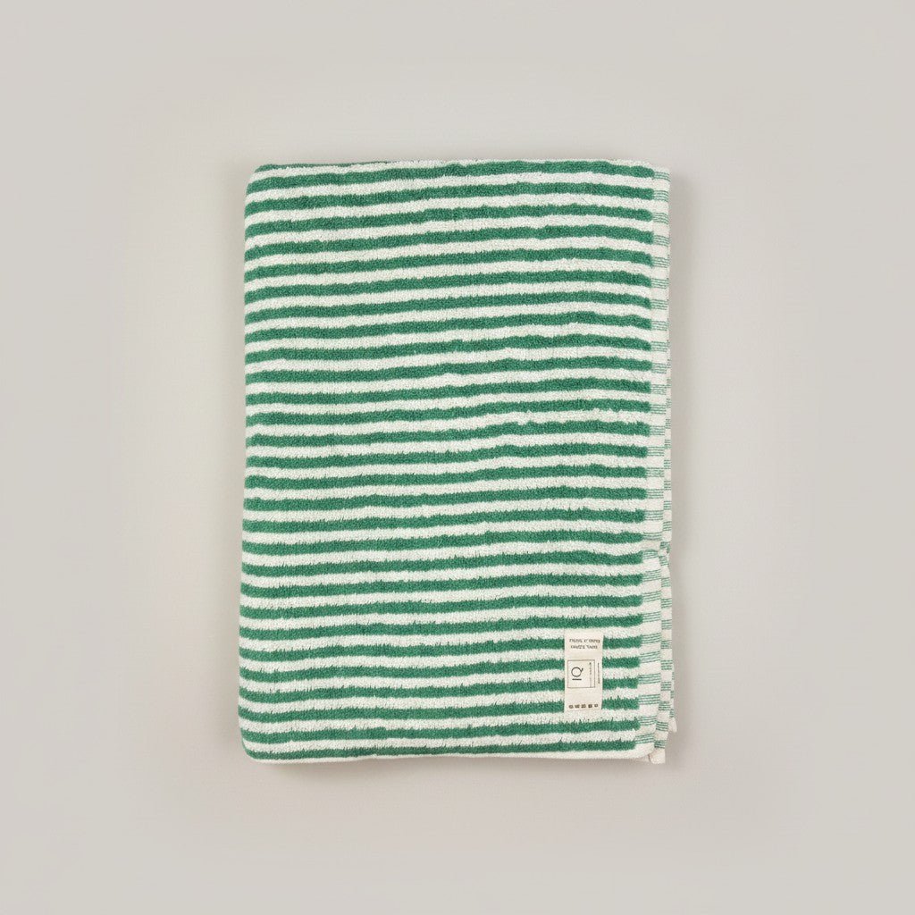 Badetuch | Germany | Grüne Streifen | 170x85 cm