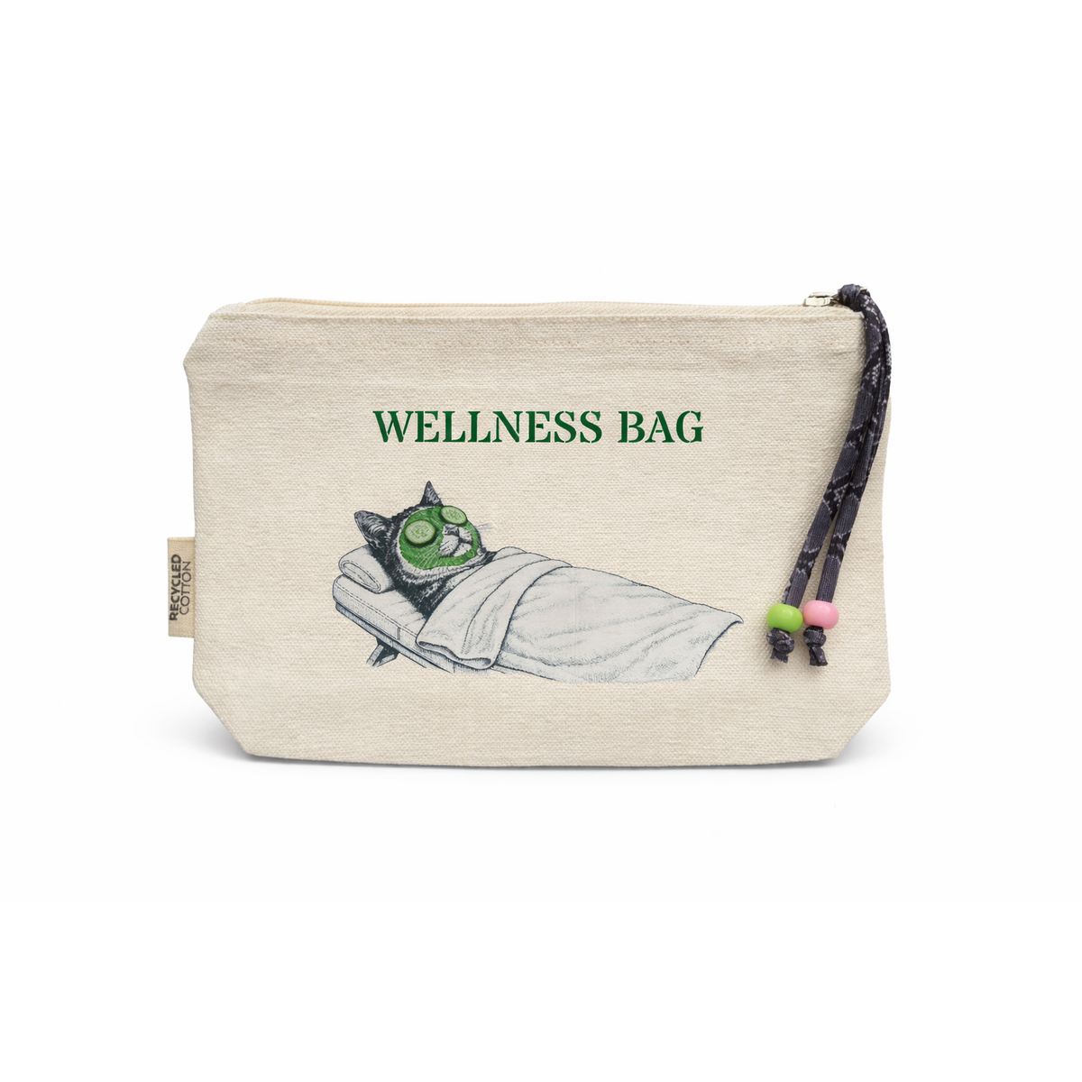 Trousse de toilette / trousse de maquillage "Wellness Bag" avec chat