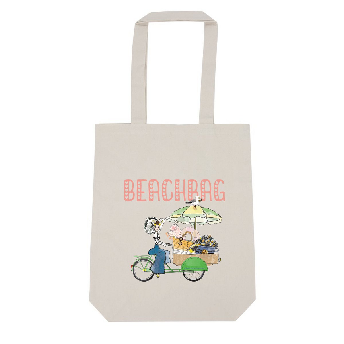 Zeeland souvenir - Tote Bag - Zeeland - Vintage Van - Zeeland Girl
