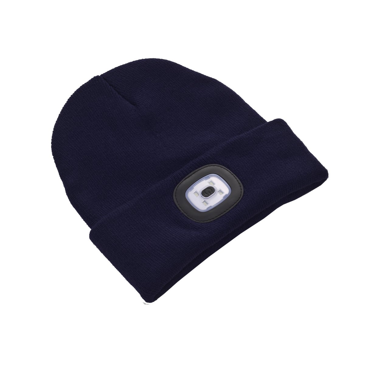 Bonnet avec LED Rechargeable et Amovible BLEU NUIT