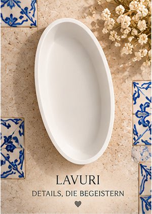 LAVURI La Gondola – Handgefertigtes Deko-Tablett, DIY-Schüssel