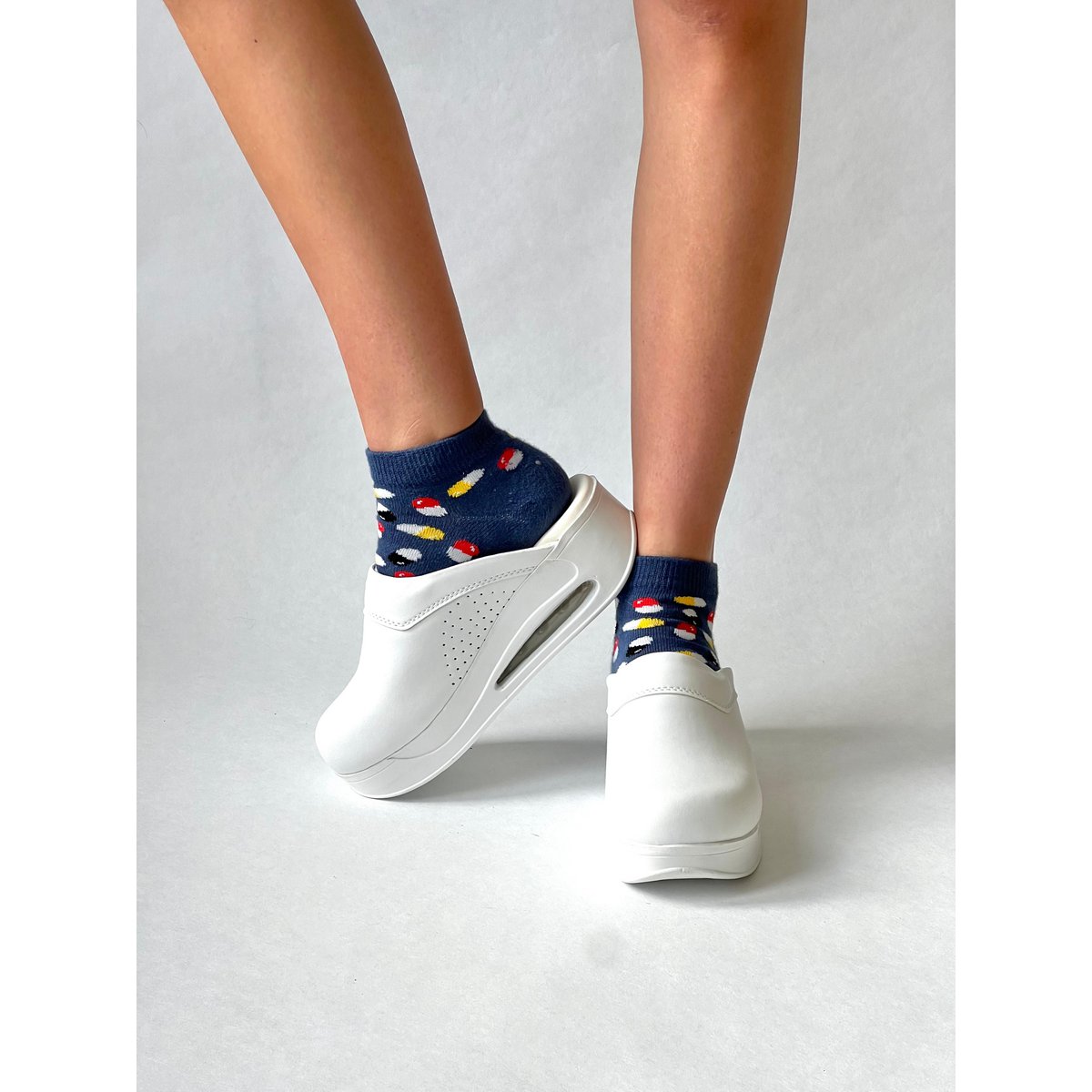 Airmeds Clogs Plain White