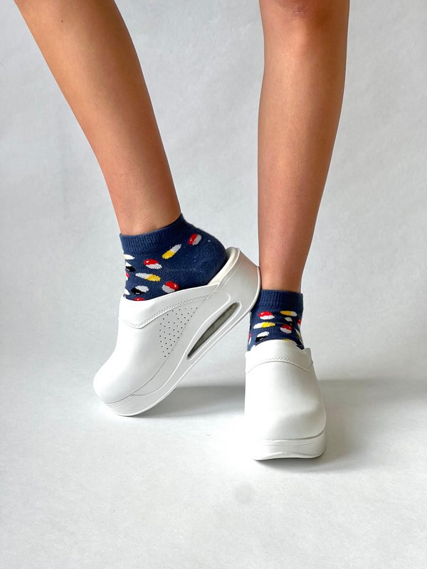 Airmeds Clogs Plain White