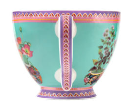 M&W Jardin Mug 400ml, Poppy Blue, giftbox