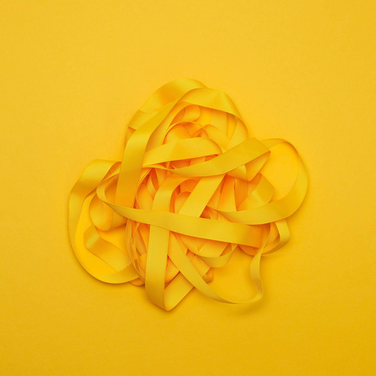 Geschenklint zonnegeel, geel lint gemakkelijk te binden, 16 mm x 5 m neon maïsgeel grosgrain lint voor het verpakken van geschenken