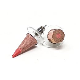 Pencil Stud Earrings - Light Colors - While Stock List