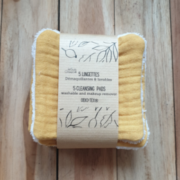 5 cotton makeup remover wipes / 5 cleansing pads - zero waste - beauty - reusable - washable cotton makeup removers
The product is a set of 5 cotton makeup remover wipes or cleansing pads. The material is cotton, which is a natural and reusable material. The product is designed for zero waste and is suitable for beauty and skincare routines. The pads are washable, making them a sustainable and eco-friendly option.