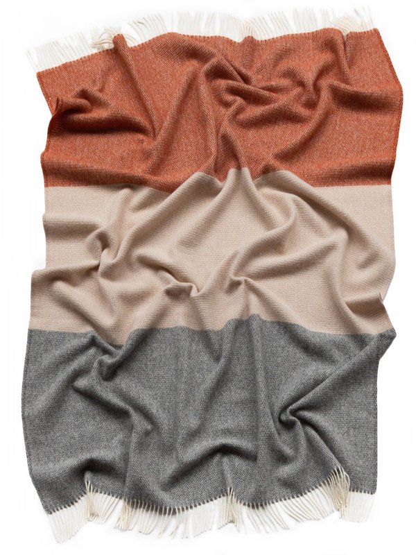 Coperta in lana CITY STRIPE