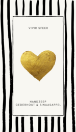 Handseife - Herzgold