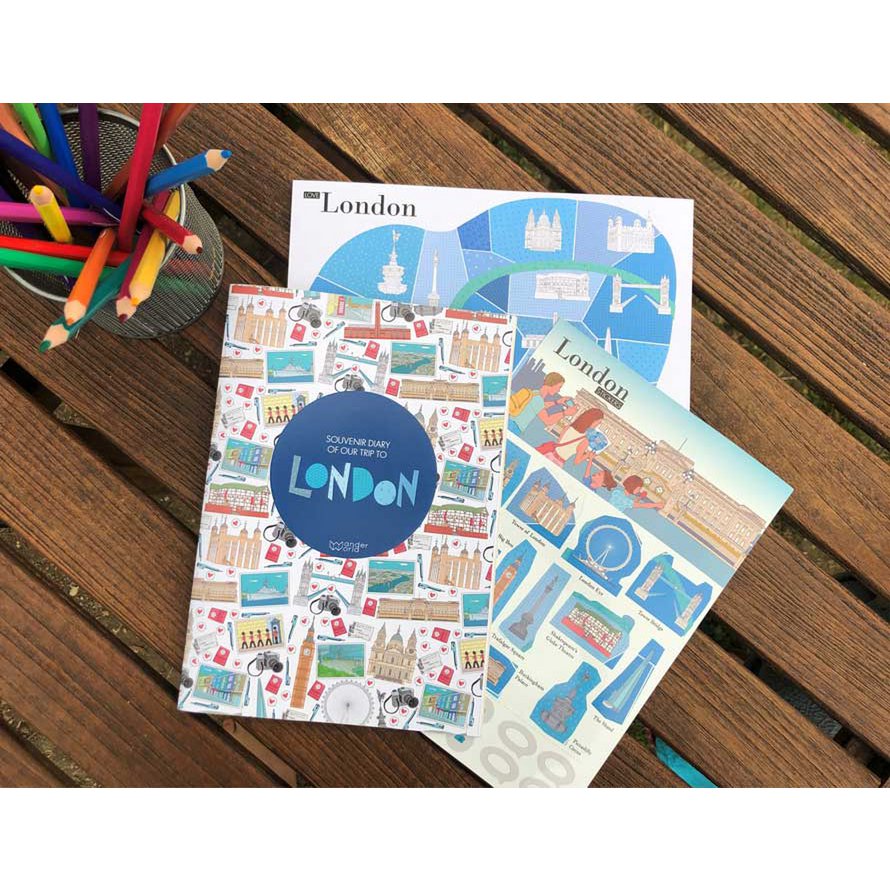Diario de viaje de los niños de Londres