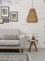 Hanglamp Iguazu jute naturel, L