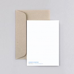 Geburtskarte Symbole Mona Blau