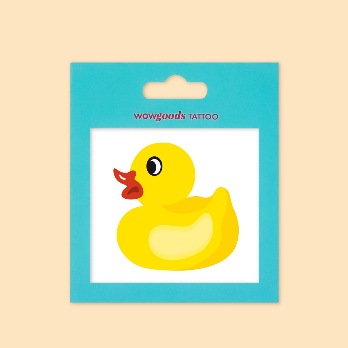 Temporary Tattoo Rubber Duck