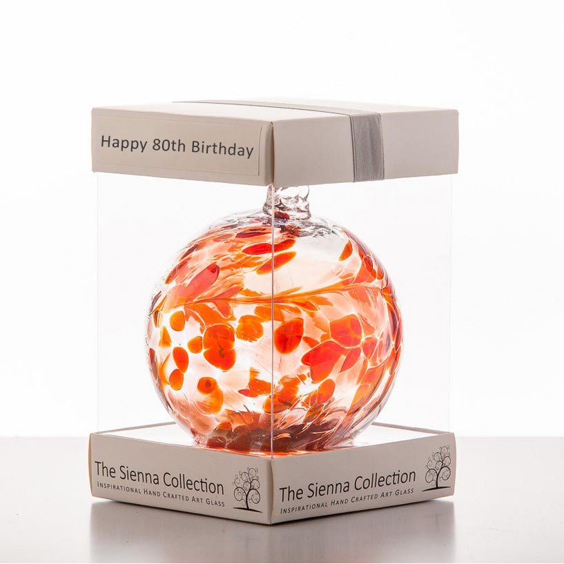10cm Freundschaftsball - Alles Gute zum 80. Geburtstag