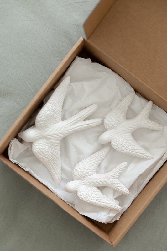 Ceramic Swallow handmade