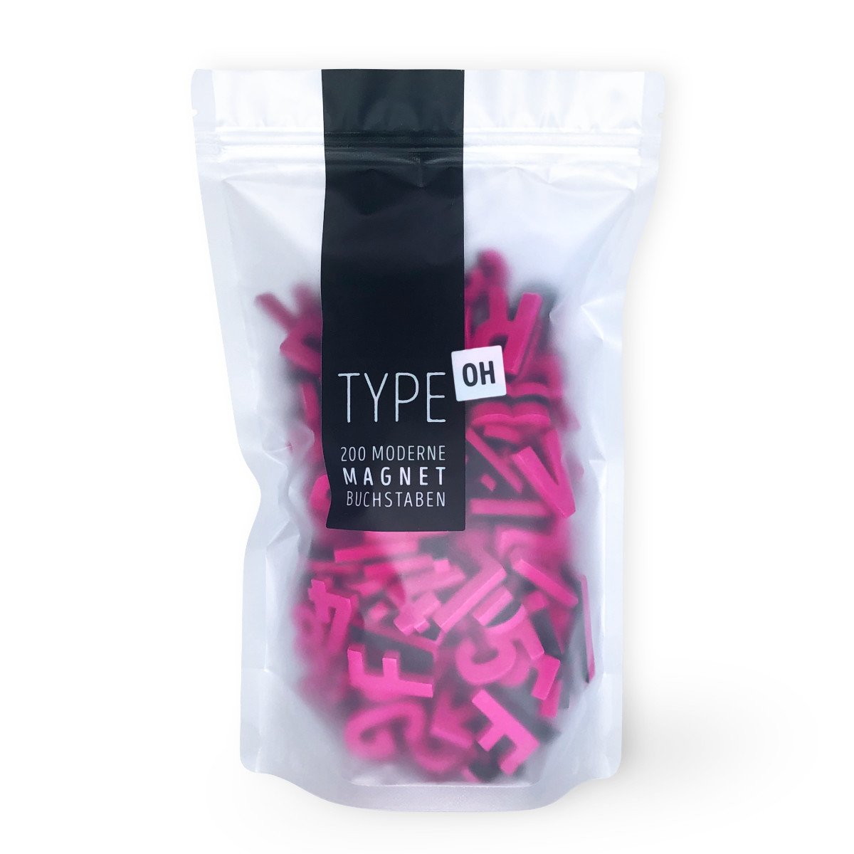 Modern magnetic letters - Unique Colors
