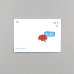 Postkarte Comic Tom