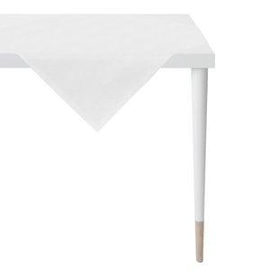 Apart tablecloth white / silver - 85x85cm