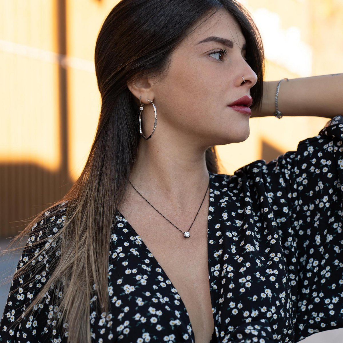 Collier femme "Zircone"