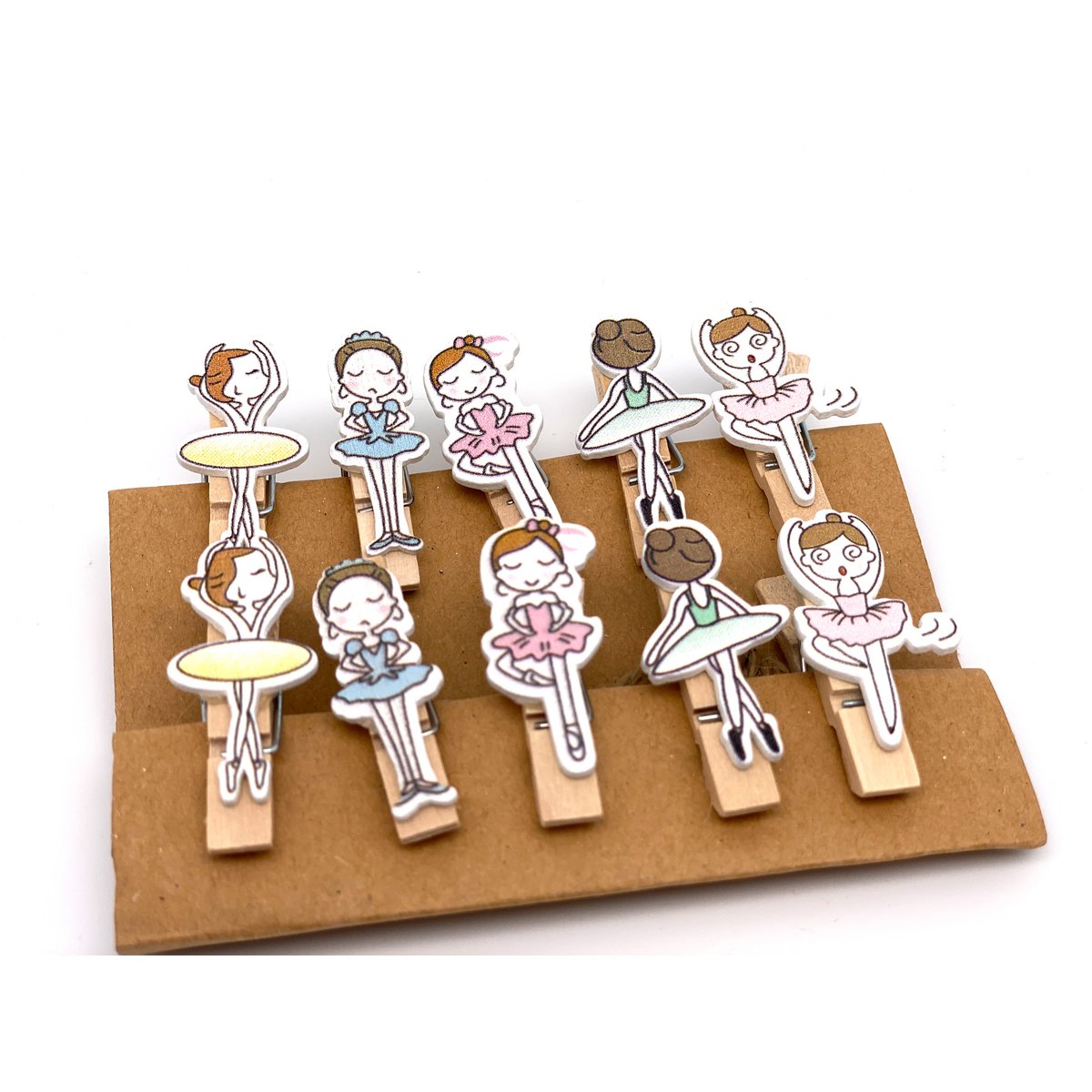 Ballet Wooden Clips