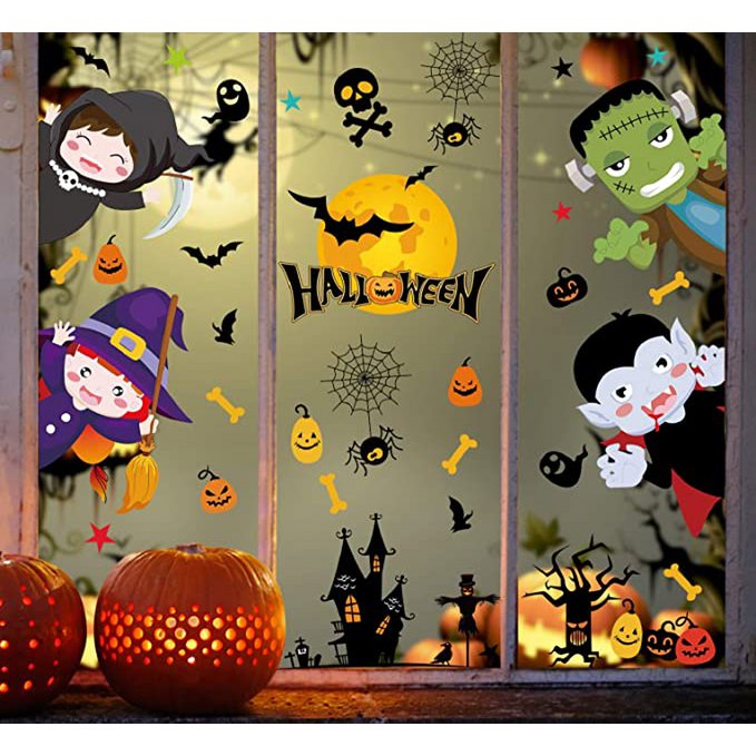 halloween window decal