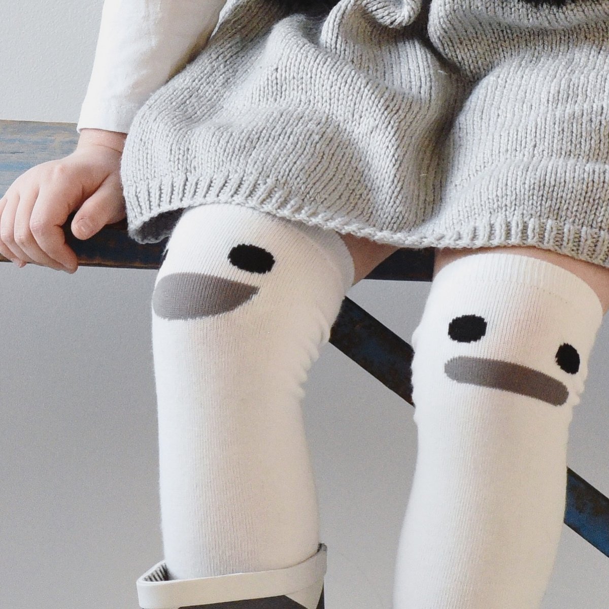 Chaussettes Hautes Wistiti Blanc