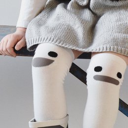 Chaussettes Hautes Wistiti Blanc