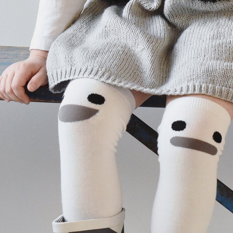Chaussettes Hautes Wistiti Blanc