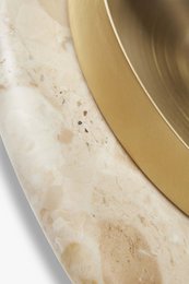 Exclusive handmade Kunis Brescia marble lamp Nina