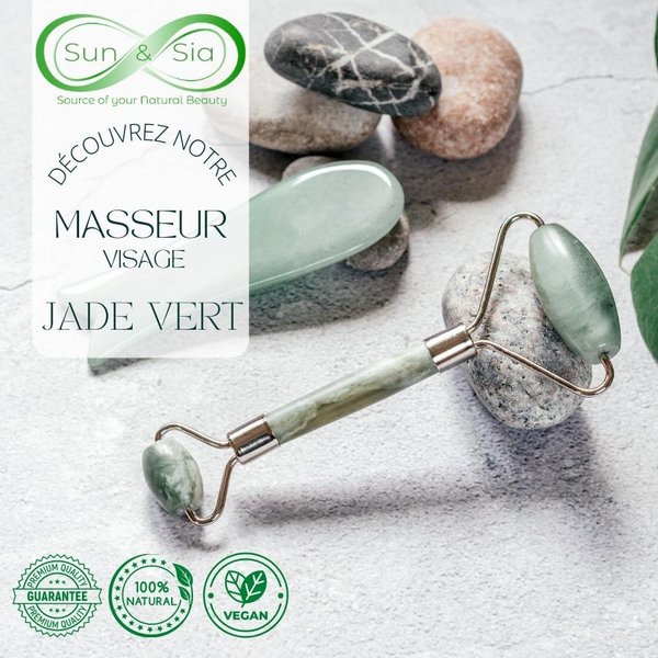Masseur Visage en Pierre Naturelle | 3 Modèles Disponibles