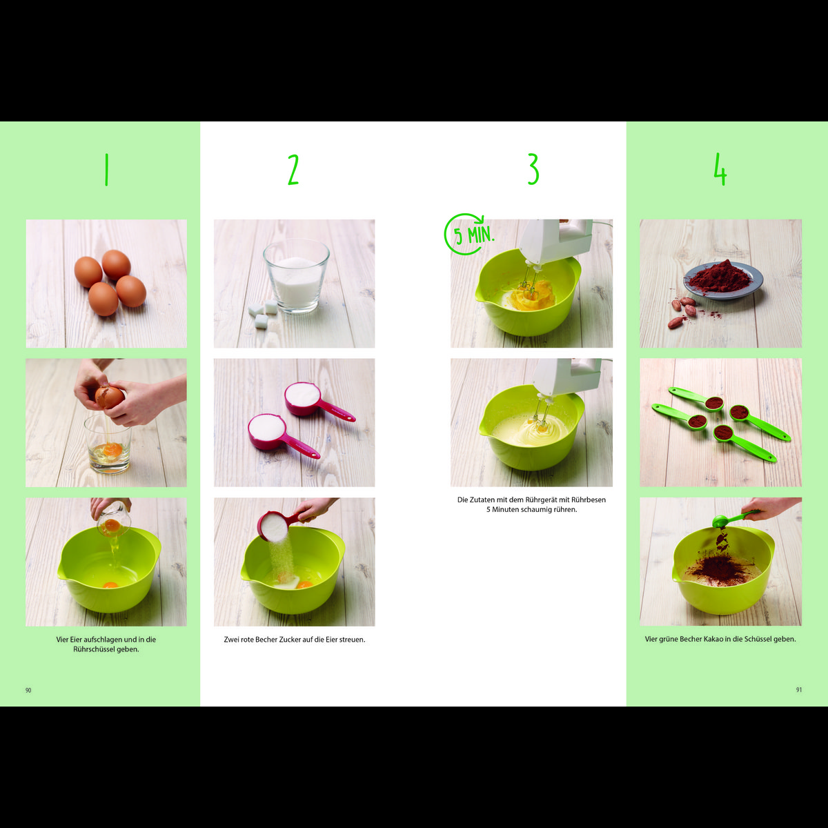 Cucina a tazze infallibile - Cucina a motivi creativi (volume 8), incluso misurino a 5 colori