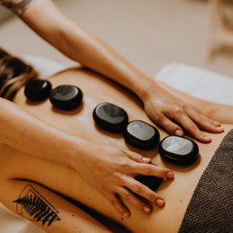 Set de 5 Pierres Chaudes de Massage