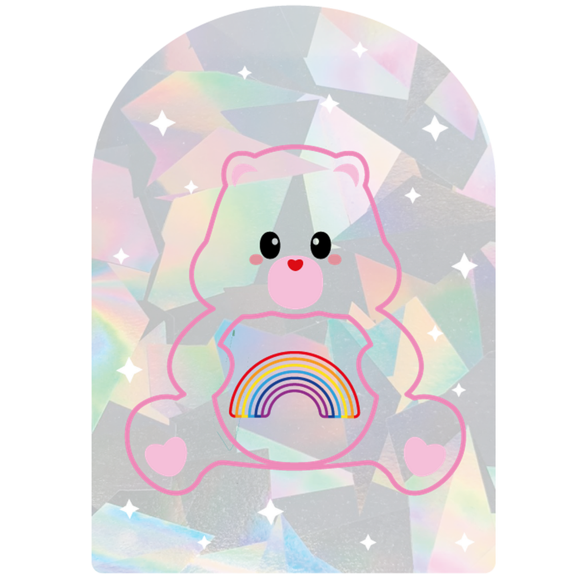 Window sticker Rainbow maker Care Bear Care bear