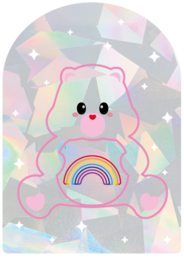 Window sticker Rainbow maker Care Bear Care bear